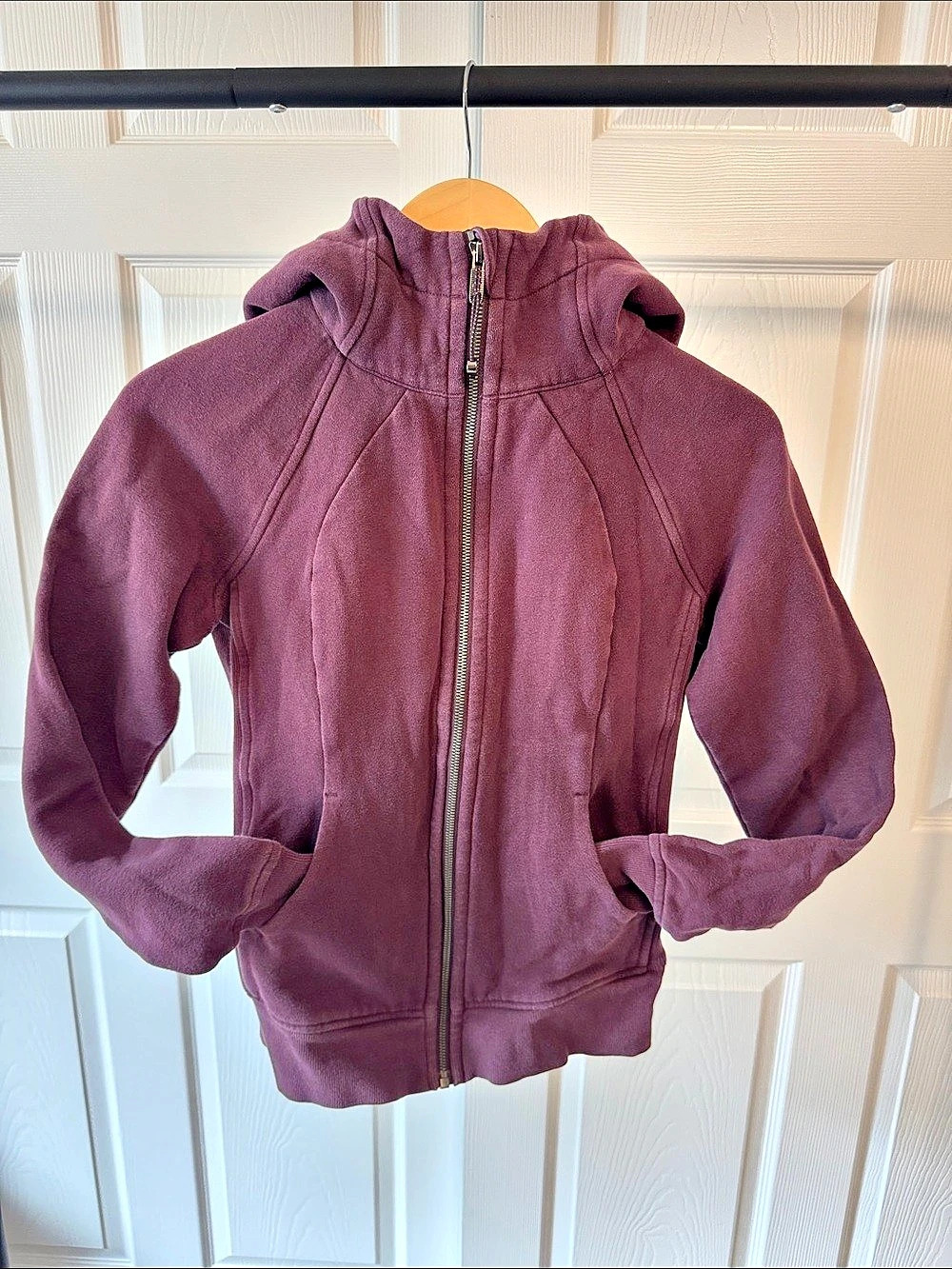 lululemon Hooded Full-Zip Jacket Purple Size 4